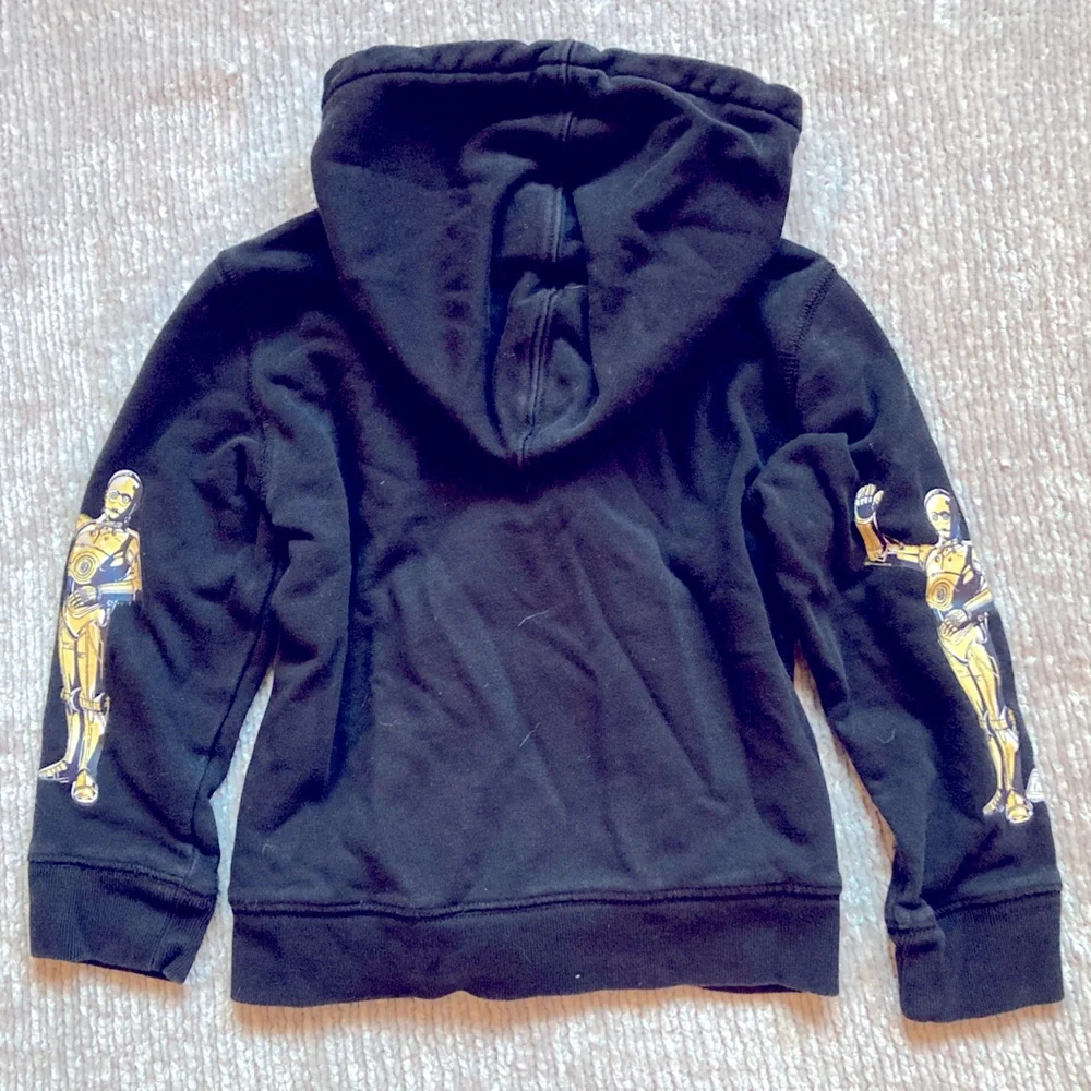 GAP Star Wars hoodie sweatshirt, Empire‎ Strikes Back, R3-D2, C-3PO, 5 Years